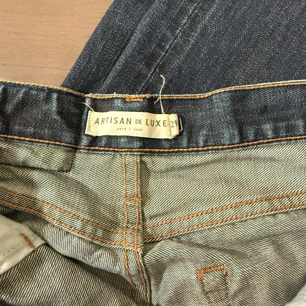 Artisan de Luxe Men’s Indigo Denim Jeans - Dark Blue